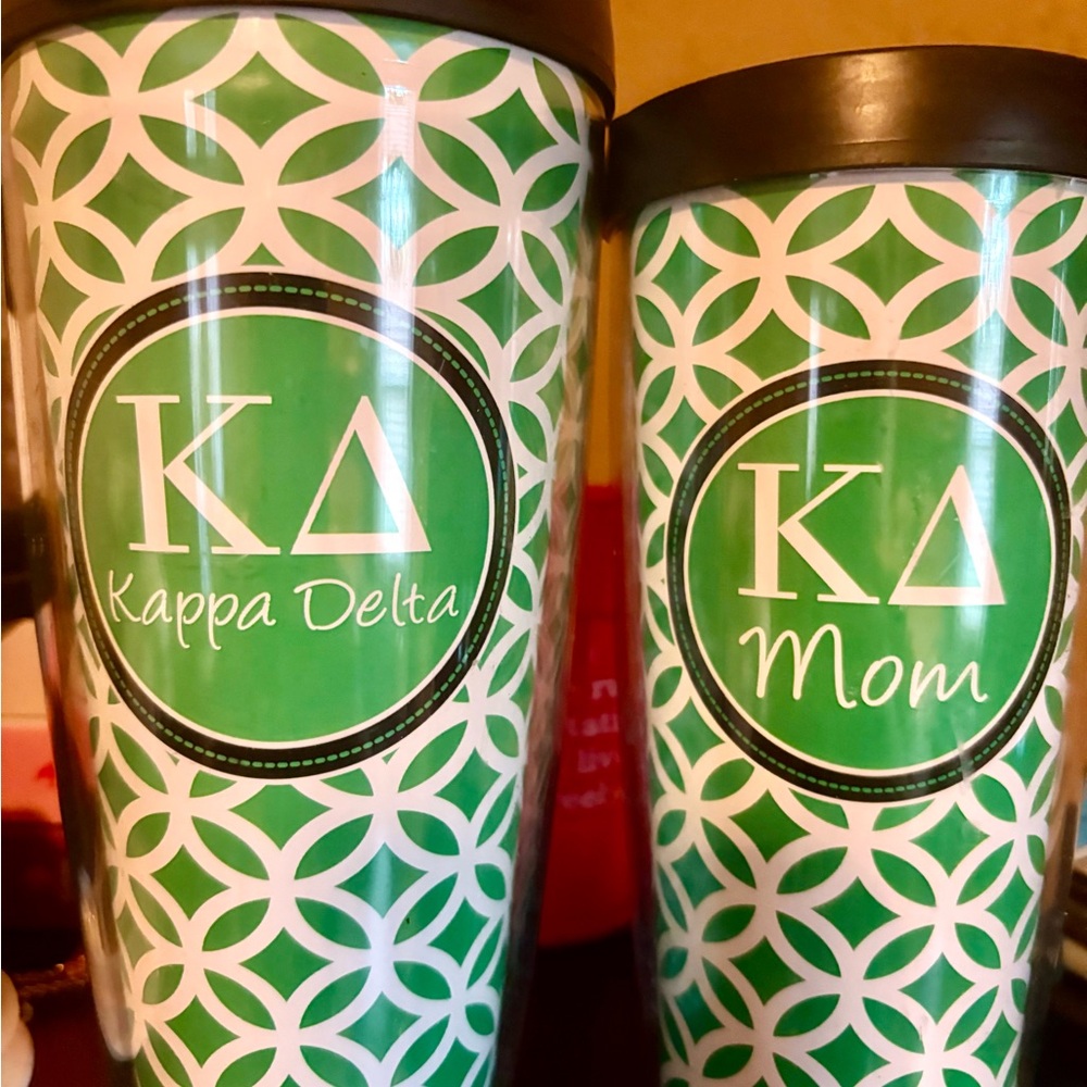 Green Kappa Delta Tumbler Set